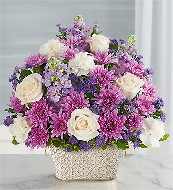 Loving Remembrance&amp;trade; Lavender and White