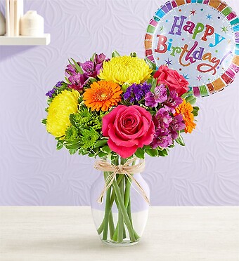 Fields of Europe&amp;reg; Celebration with Birthday Balloon