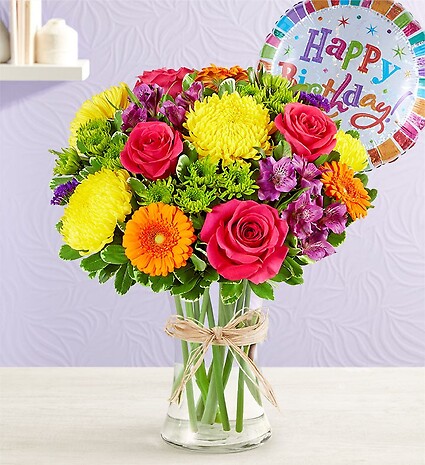 Fields of Europe&amp;reg; Celebration with Birthday Balloon