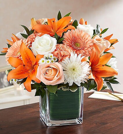 Healing Tears&amp;trade; Peach, Orange &amp;amp; White
