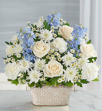 Loving Remembrance&amp;trade; Blue and White