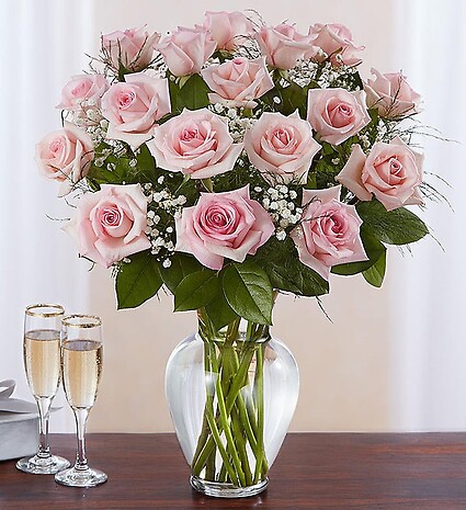 Rose Elegance&amp;trade; Premium Long Stem Pink Roses